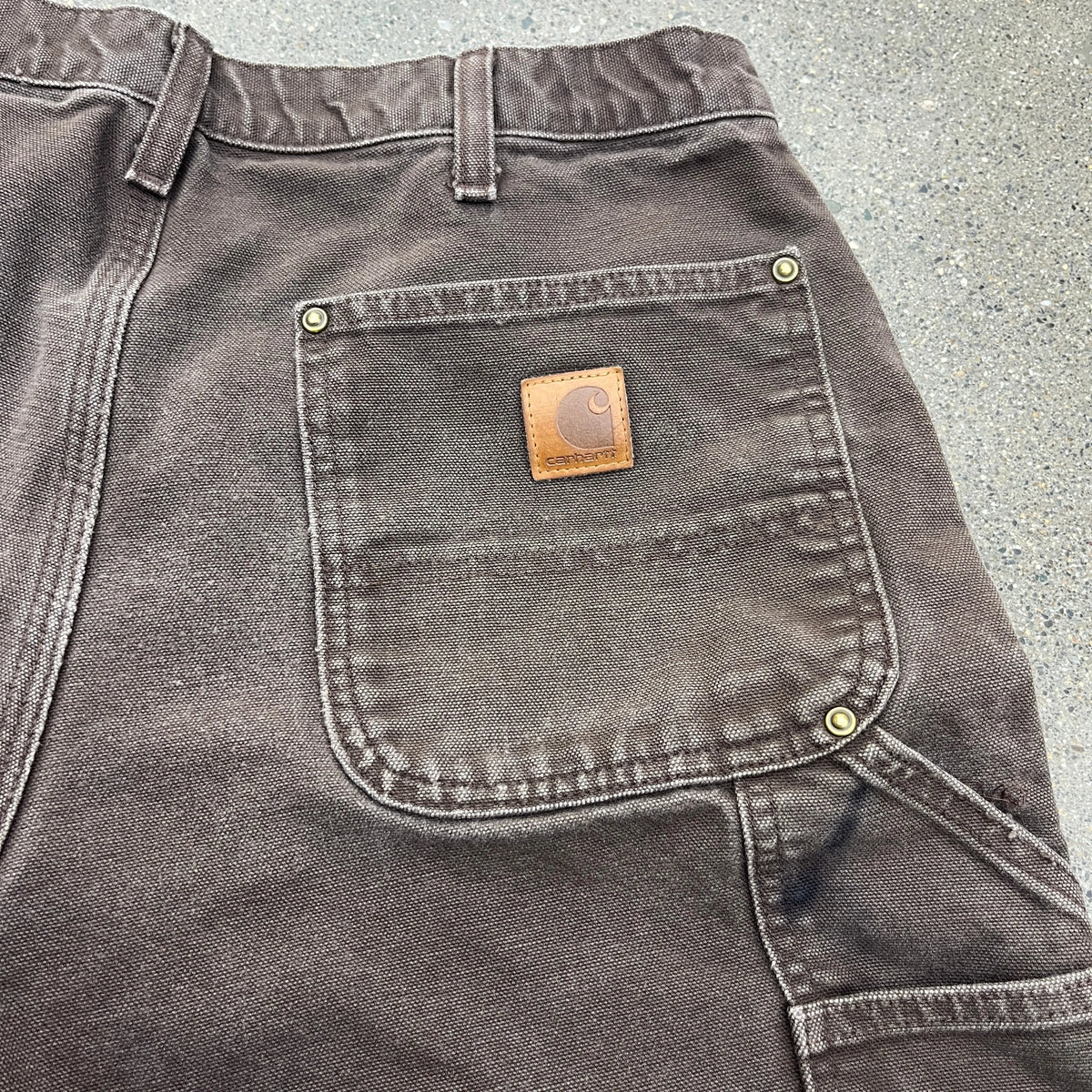 Vintage Carhartt Workwear Pants Brown SZ 33 x 30