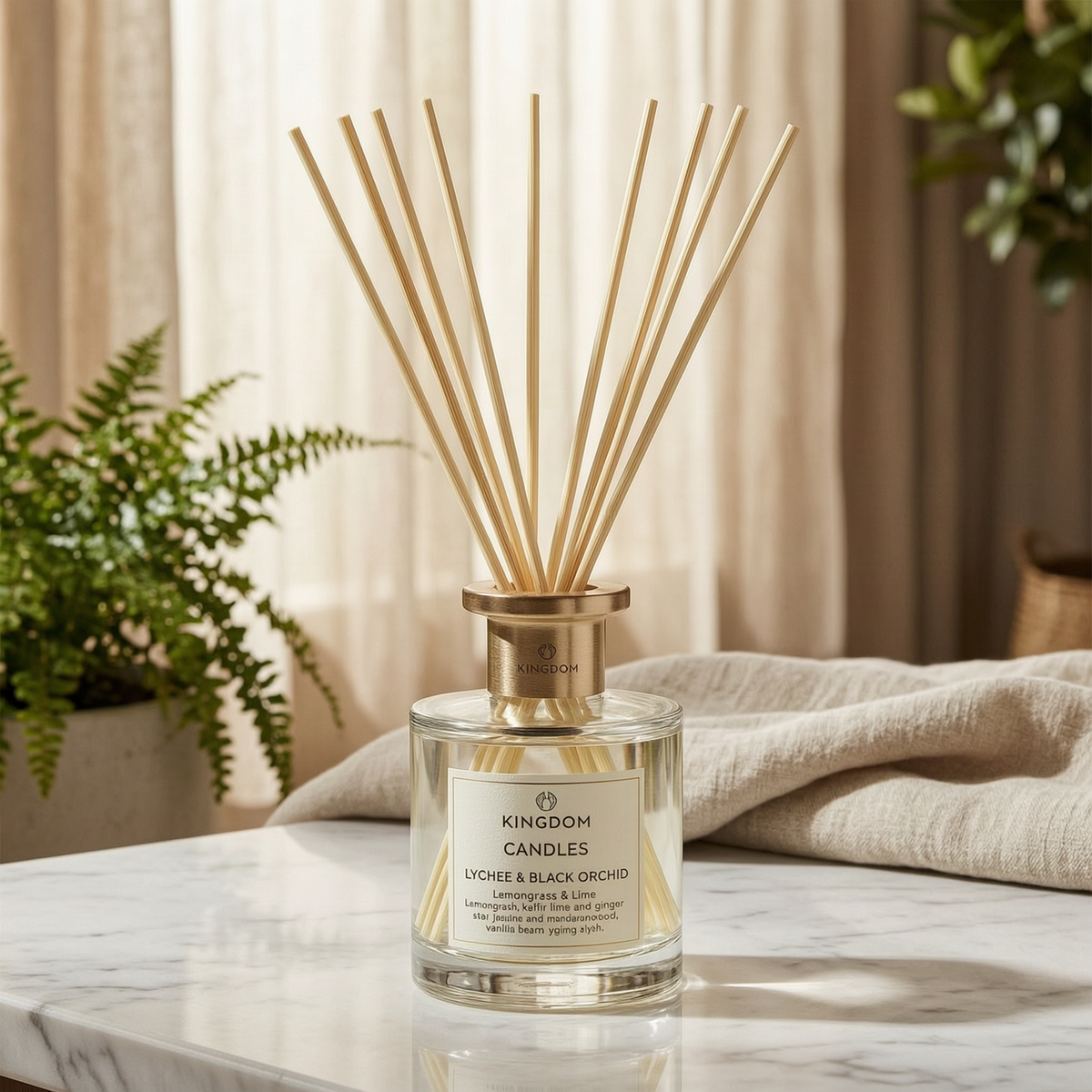 Kingdom Silk Fibre Diffuser - scene
