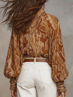 Bohemian Paisley Blouse