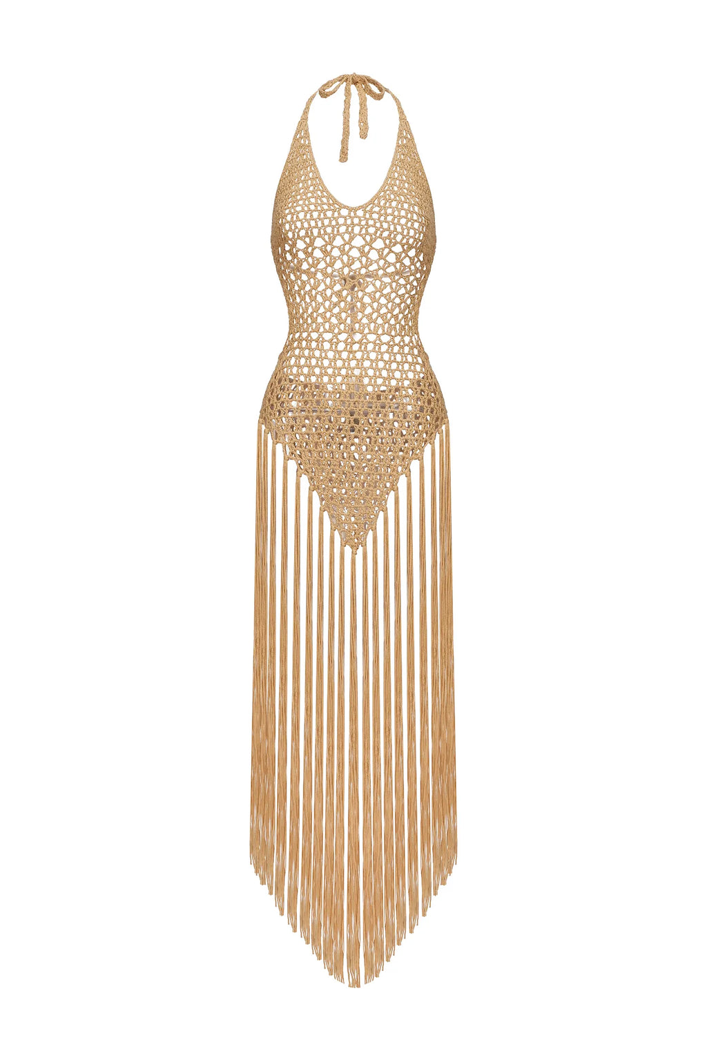 Tesare Tassel Weave Midi Dress