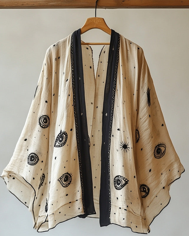 Summer vacation high-end chiffon cardigan ff00