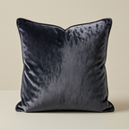Textured Velvet Cushion Bespoke - closeup
