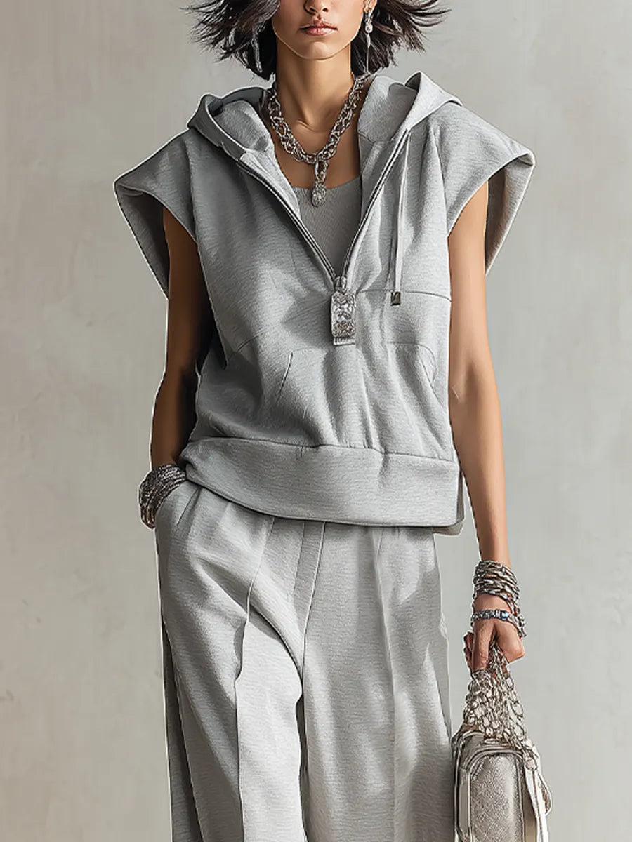Bohemian Gray Tracksuit