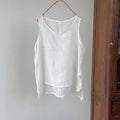Women's Casual Solid Color Loose Linen Vest