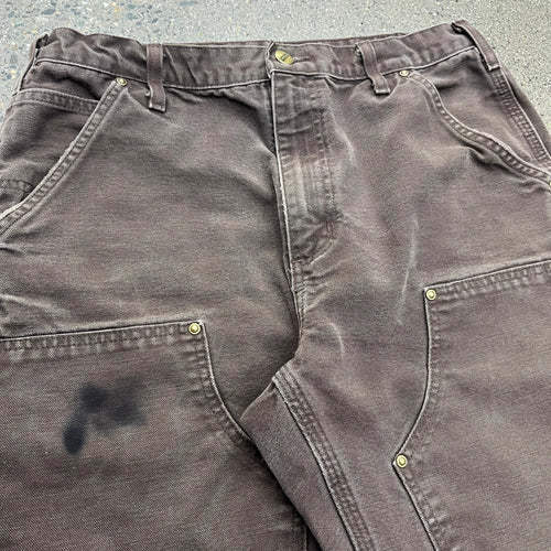 Vintage Carhartt Workwear Pants Brown SZ 33 x 30