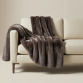 Luxe Vegan Fur Throw - overall
