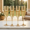 Petal Champagne Flute - Set of 4 - scene