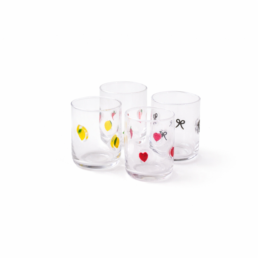 Icon Glasses - Set of 4