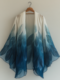 Summer original design elegant handmade feather kimono 9ba7
