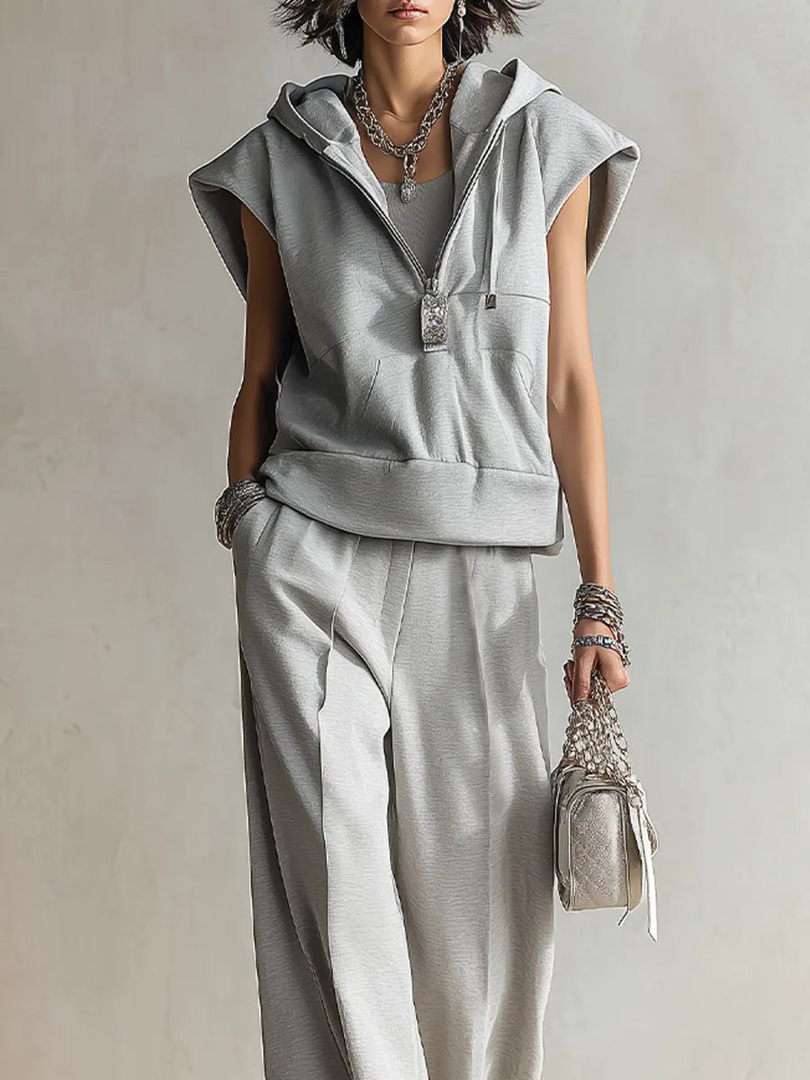 Bohemian Gray Tracksuit