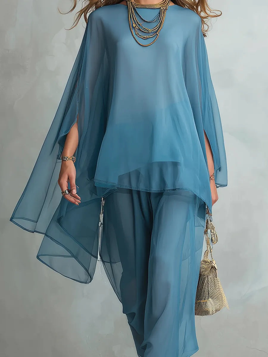 Bohemian Midnight Blue Tulle Set