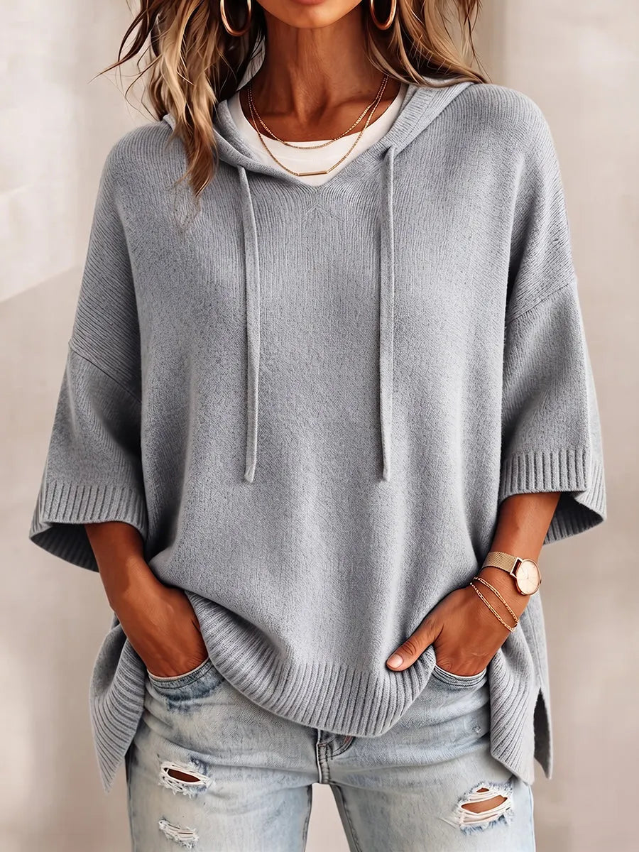 Casual Cozy Oversized Hooded Sweater