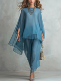 Bohemian Midnight Blue Tulle Set