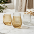 Petal Stemless Glass - Set of 4 - scene